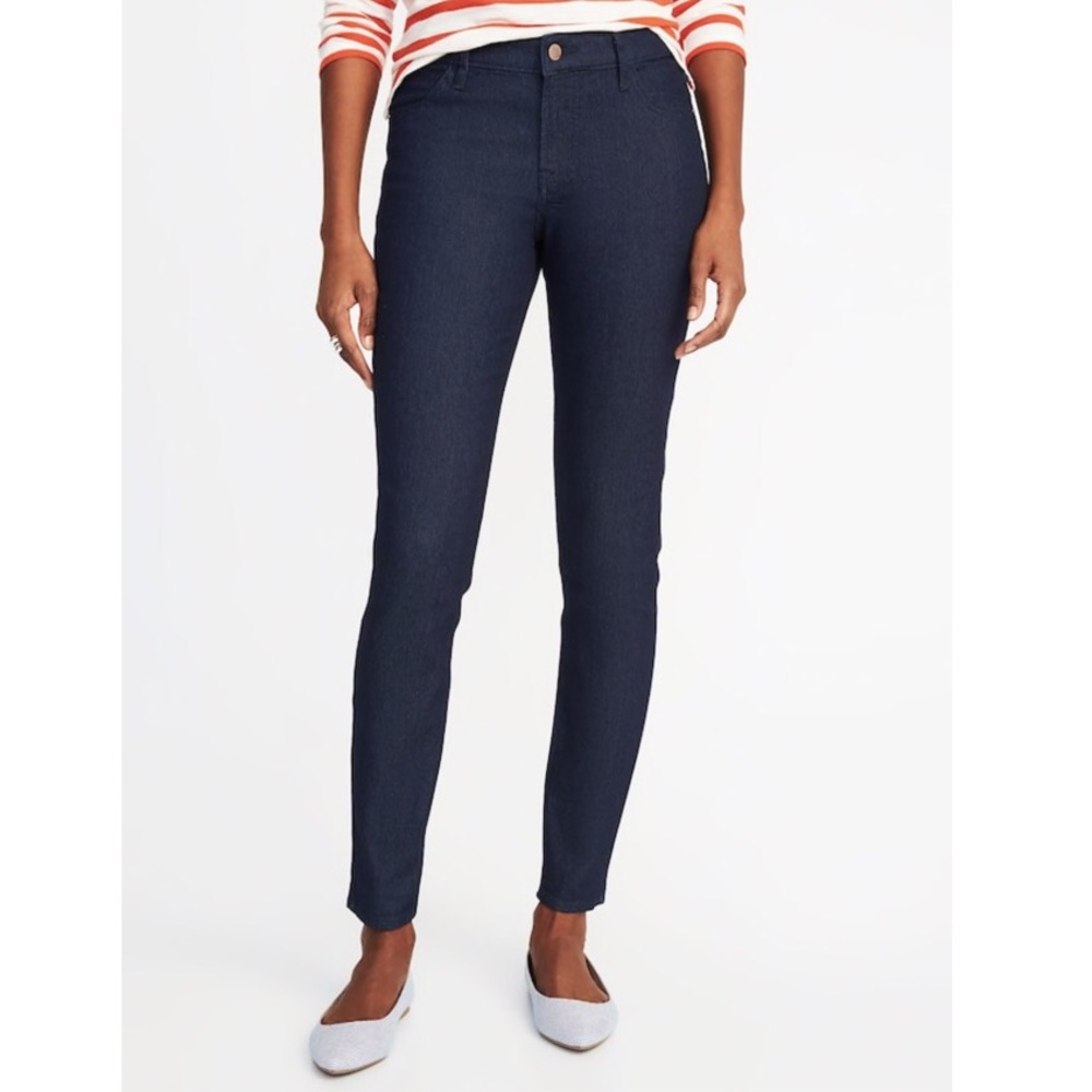 Mid-Rise Super Skinny Jeans for Women